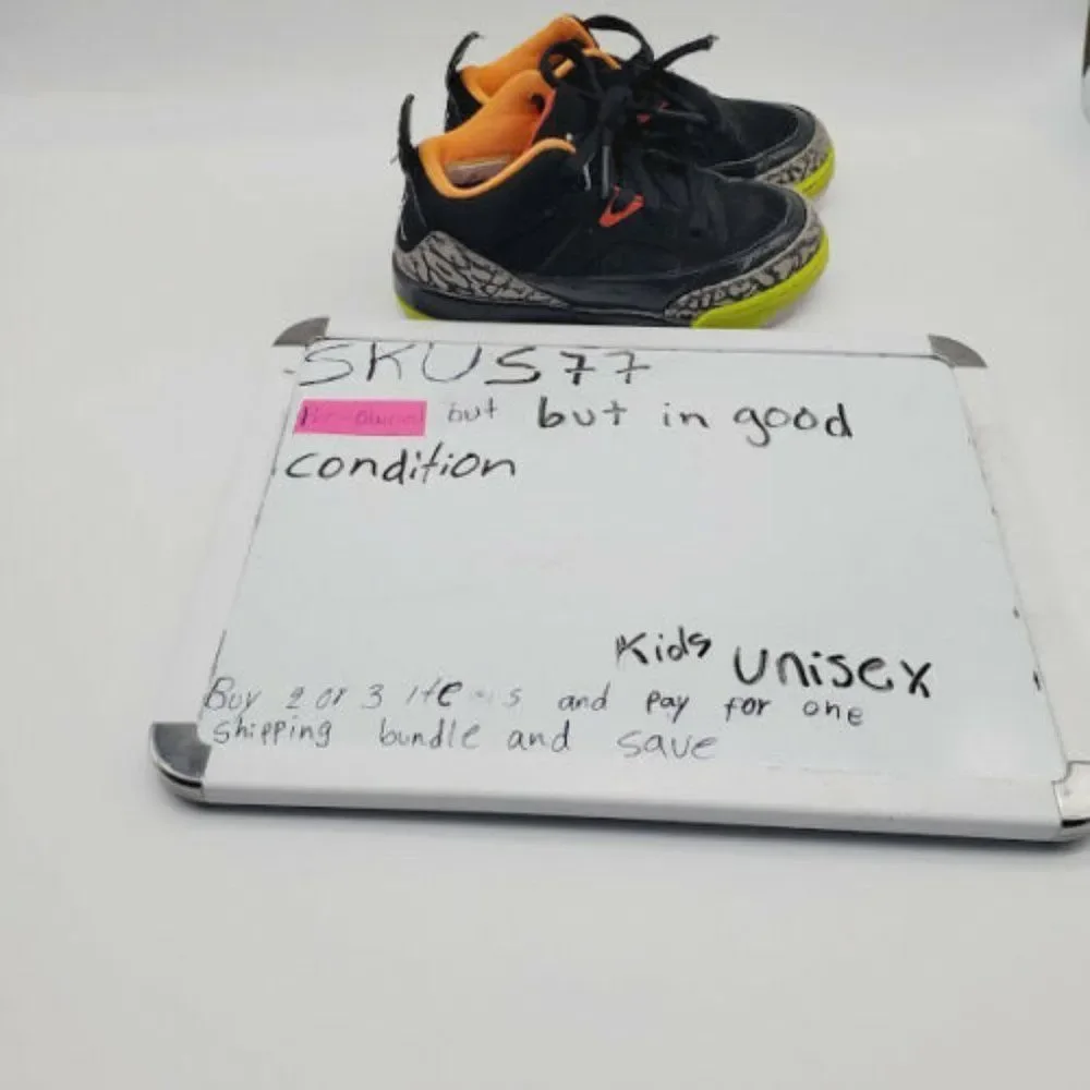Nike Unisex Kids Air Jordan Sneaker Shoes Size 9C